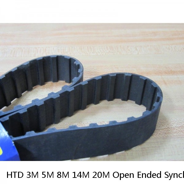 HTD 3M 5M 8M 14M 20M Open Ended Synchronous Belt PU Timing Belt with steel core