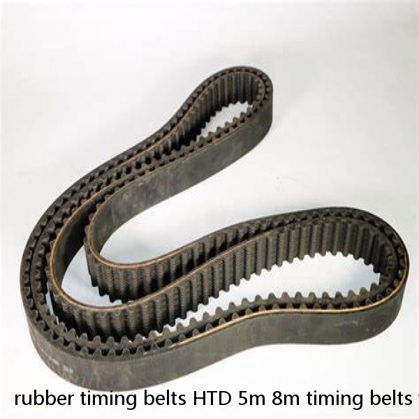 rubber timing belts HTD 5m 8m timing belts with rubber