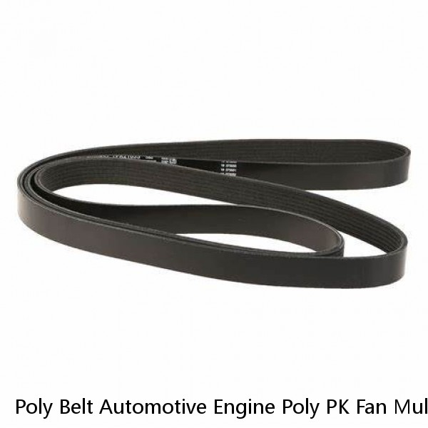 Poly Belt Automotive Engine Poly PK Fan Multi V Ribbed Belt