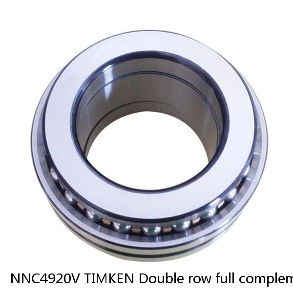 NNC4920V TIMKEN Double row full complement cylindrical roller bearings