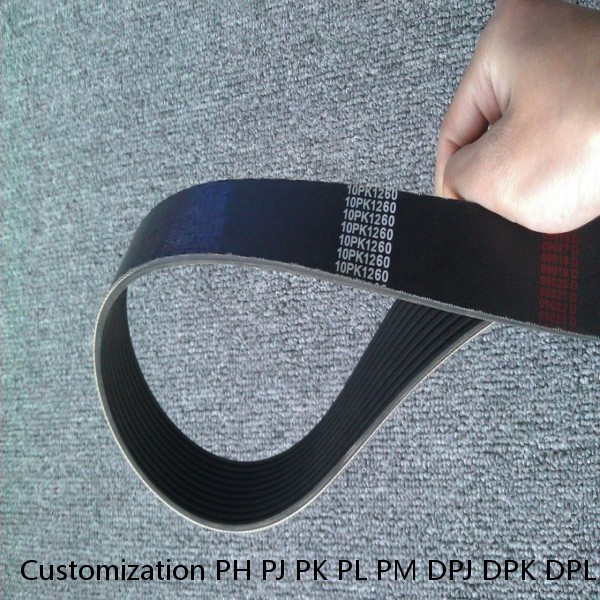 Customization PH PJ PK PL PM DPJ DPK DPL Poly V Ribbed 4PK Car Fan Drive Belts