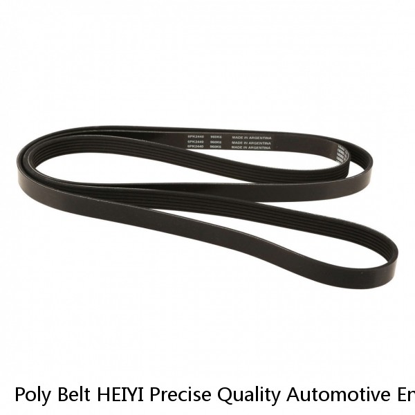 Poly Belt HEIYI Precise Quality Automotive Engine Poly Pk Fan Multi V Ribbed Belt #1 image