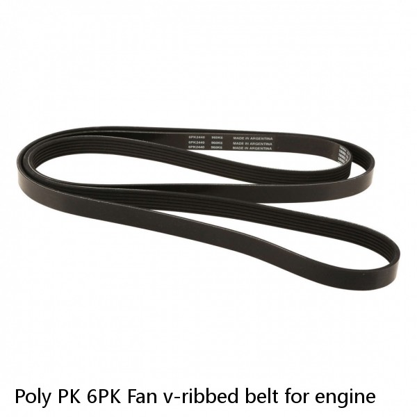 Poly PK 6PK Fan v-ribbed belt for engine #1 image