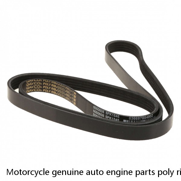 Motorcycle genuine auto engine parts poly ribbed v belt /transmission equipment automotive rubber belt 7PK/8PK/9PK/10PK #1 image